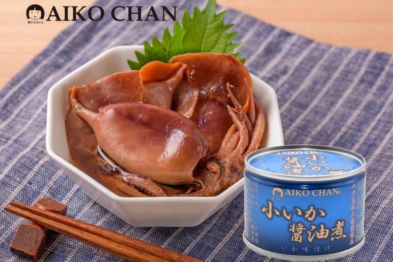 美味しい小いか醤油煮 150ｇ×6缶 | 伊藤食品公式オンラインショップ -AIKOCHANの美味しい缶詰-