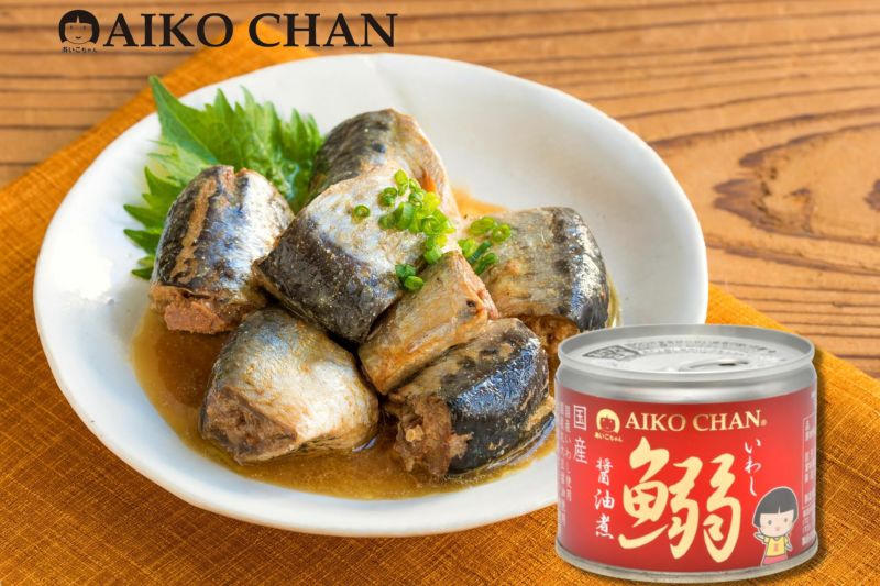 あいこちゃんイワシ醤油煮　-AIKOCHANの美味しい缶詰-　190g×24缶　伊藤食品公式オンラインショップ