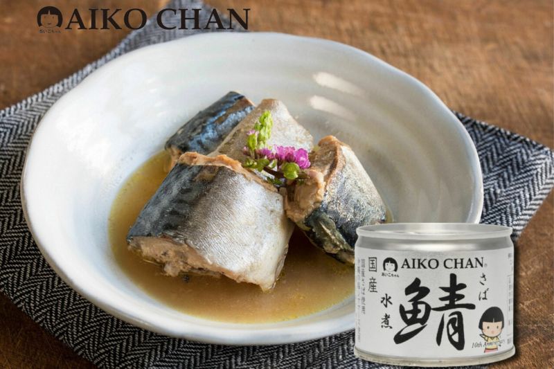 あいこちゃん鯖水煮　190g×24缶 | 伊藤食品公式オンラインショップ -AIKOCHANの美味しい缶詰-