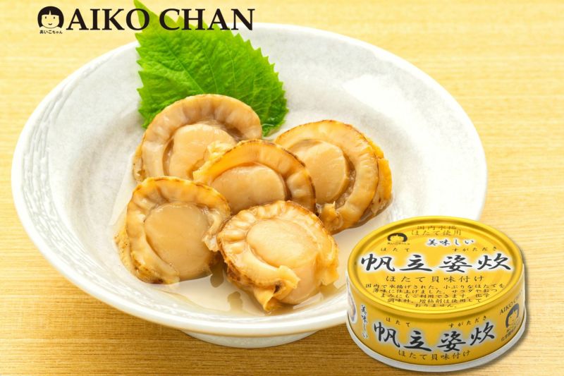 美味しい帆立姿炊 70g×12缶 | 伊藤食品公式オンラインショップ