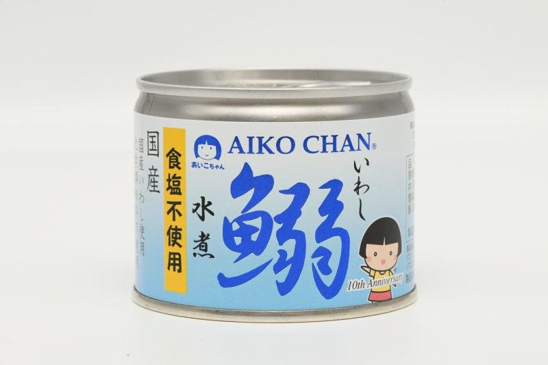 あいこちゃんイワシ水煮 食塩不使用 190g×6缶 | 伊藤食品公式